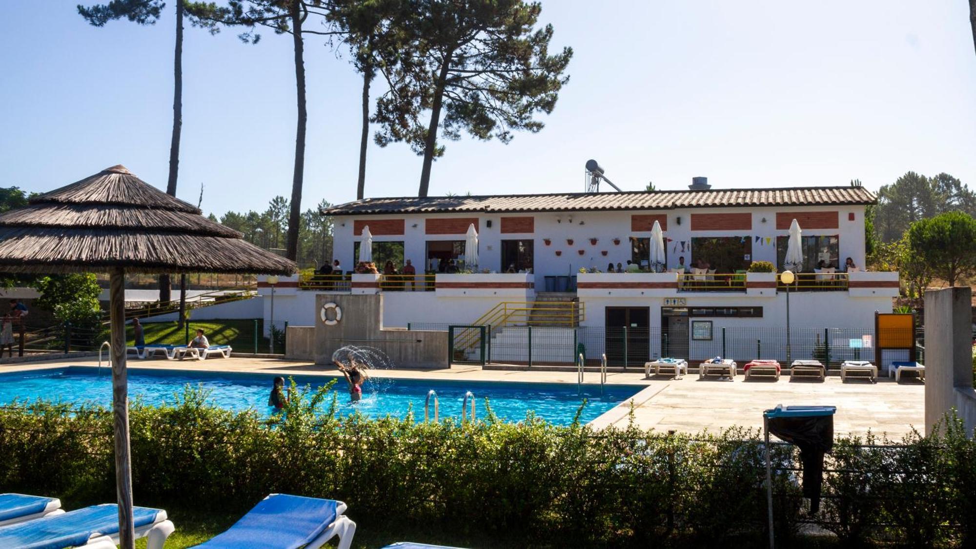 Parque De Campismo Orbitur Valado Hotel Nazaré Eksteriør billede