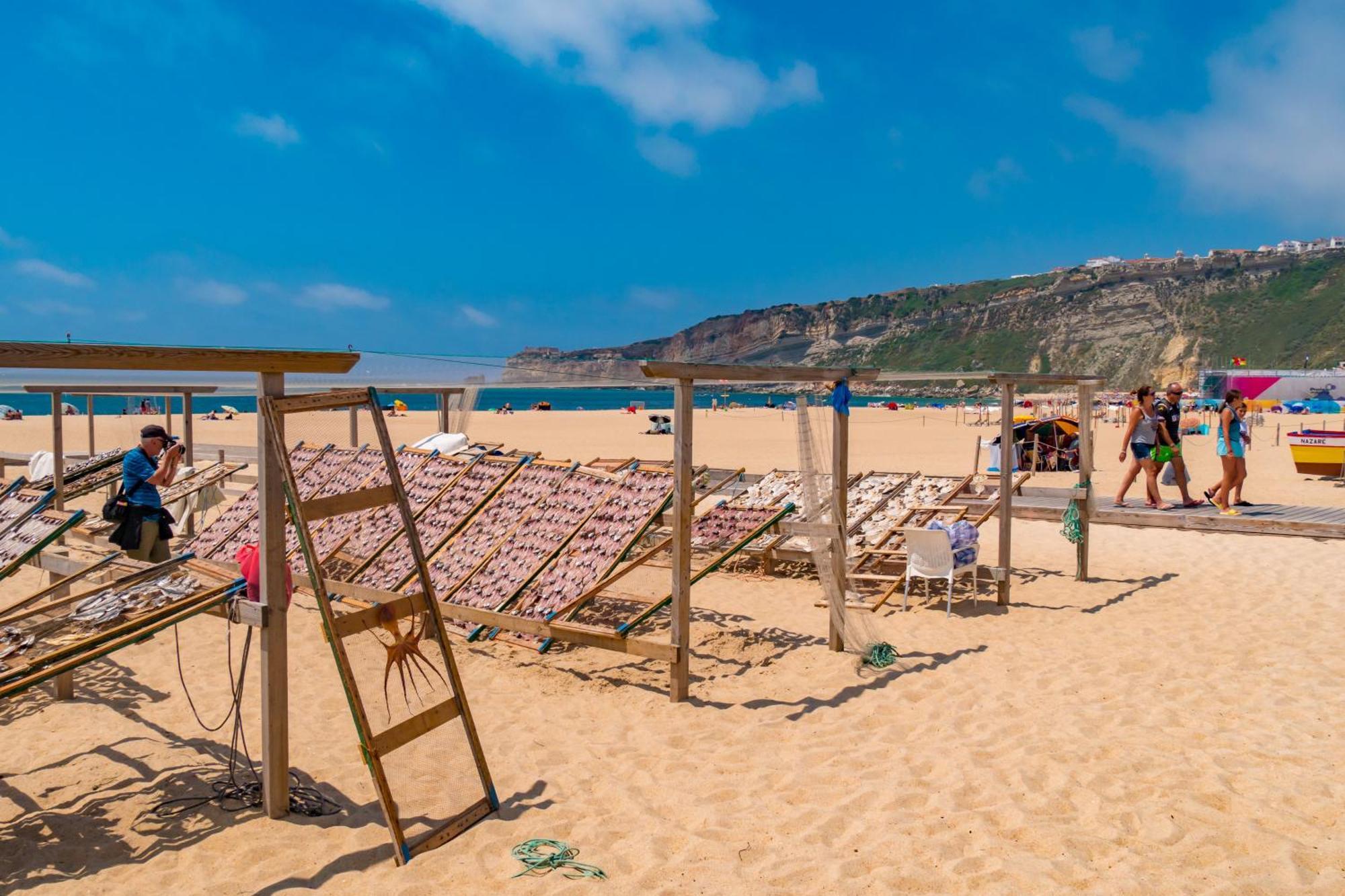 Parque De Campismo Orbitur Valado Hotel Nazaré Eksteriør billede